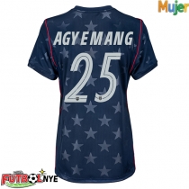 Camiseta Estados Unidos Patrick Agyemang #25 Visitante Equipación para mujer Mundial 2026 manga corta